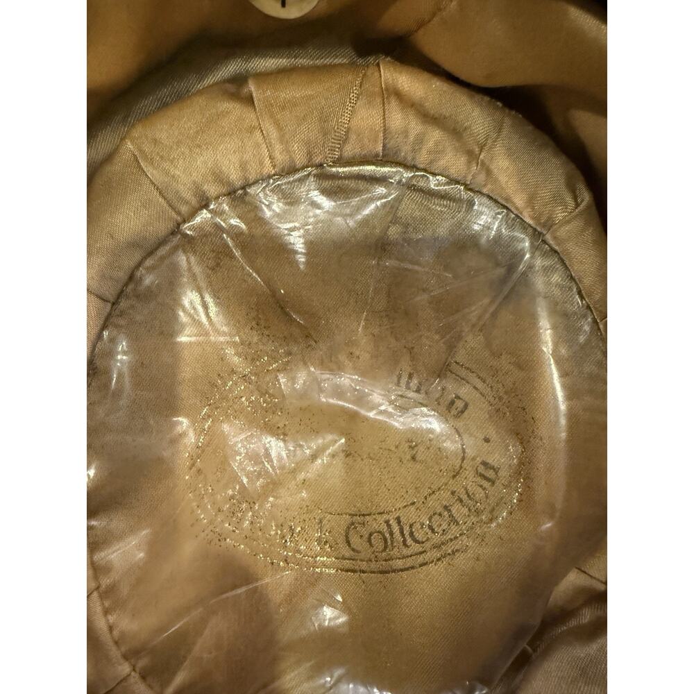 Australian Outback Collection Mens Black Genuine Leather Cowboy Hat Size 7 57 - Picture 12 of 12
